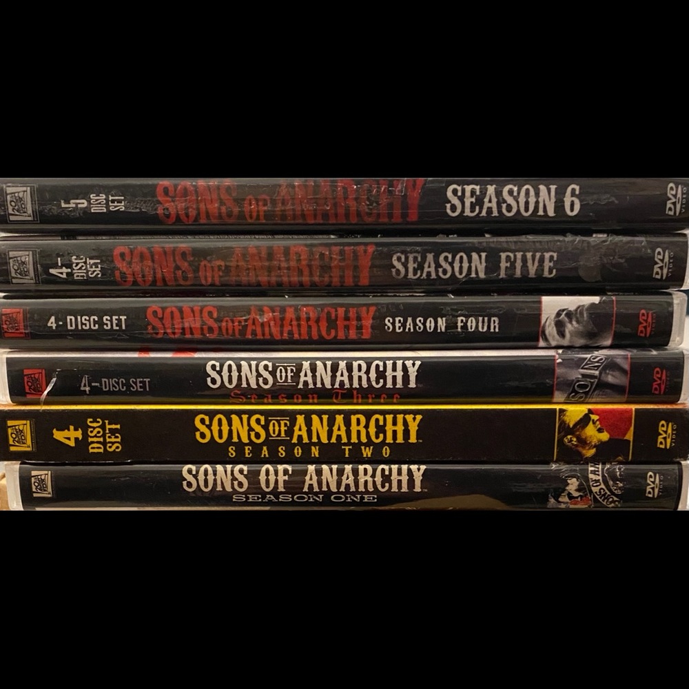 Sons of Anarchy DVDs - Seasons 1-6